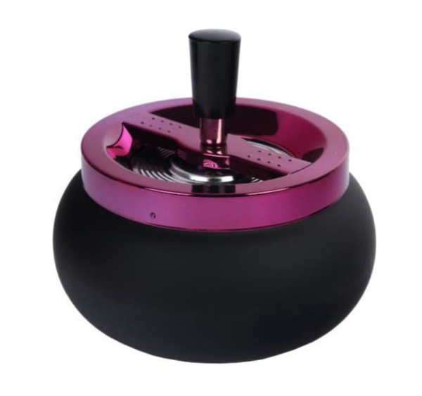 Drehaschenbecher "bauchig matt"